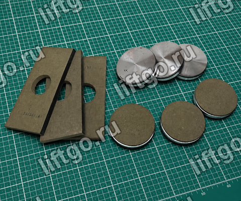 Колодки тормоза (PZD220) лифта Canny 