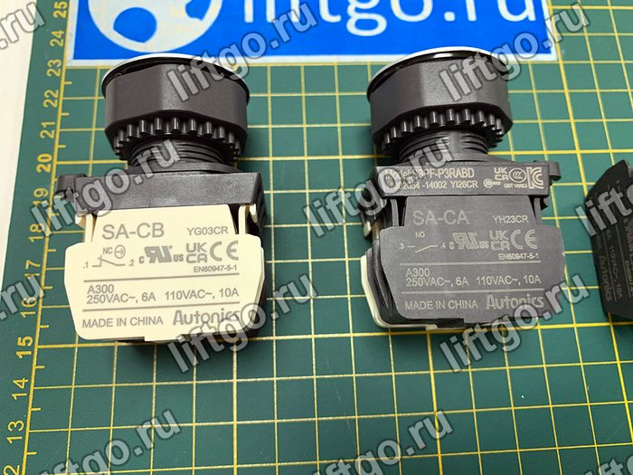 Кнопка остановки Autonics S3PF-P3RABD SA-CA (YH23CR), SA-CB (YG03CR)