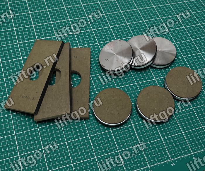 Колодки тормоза (PZD220) лифта Canny 