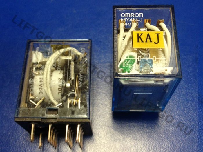 Реле Omron MY4N-J 24V DC