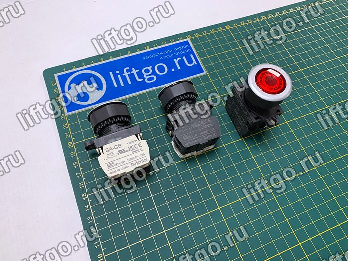 Кнопка остановки Autonics S3PF-P3RABD SA-CA (YH23CR), SA-CB (YG03CR)