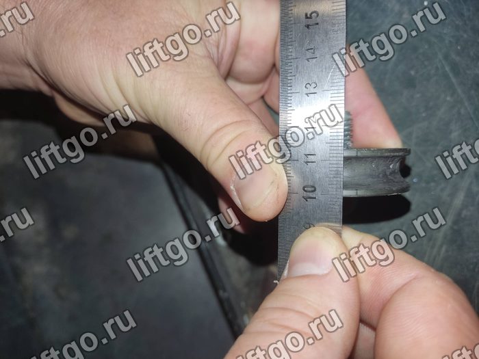 Ролик Fermator 48*14 M12 (чёрный)