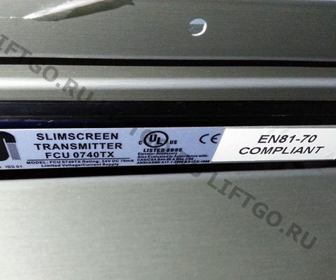 Световая завеса/ Фотобарьер/ фотозавеса для лифта KONE FCU0740 SLIMSCREEN, 2016mm
