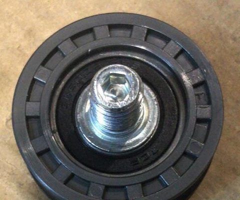 Ролик Fermator 48*14 M12 (чёрный)