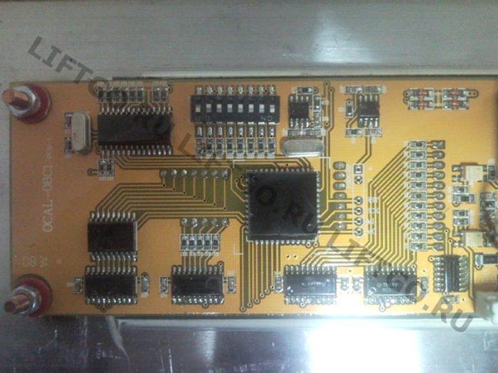 Плата этажная с индикацией BLT OCAL 08C1 PCB