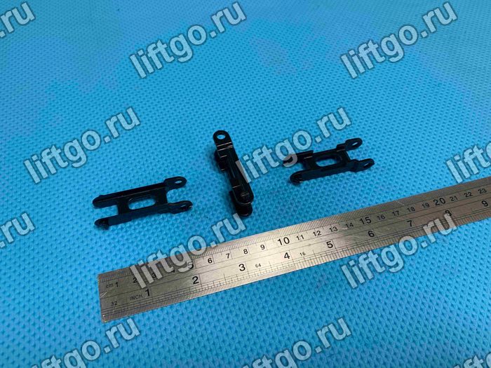 Звено оконечное пластиковое огибающей цепи эскалатора Kone, KM5070649H01
