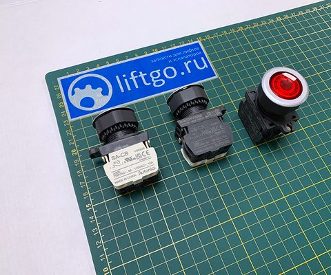 Кнопка остановки Autonics S3PF-P3RABD SA-CA (YH23CR), SA-CB (YG03CR)